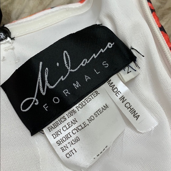 MILANO FORMALS FLORAL COCKTAIL DRESS BNWT - Picture 7 of 7